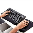 thumbnail image 2 of Fellowes PlushTouch Keyboard Wrist Rest - Black, 2 of 9