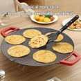 thumbnail image 3 of Smokeless Indoor Electric Grill & Nonstick Griddle – Compact, Fast-Heating Tabletop Grill for Steaks, Burgers, Pancakes, BBQ, and Everyday Indoor Cooking (Shallow), 3 of 8