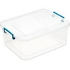Sterilite 3.175-Gallon (12.7-Quart) Modular Latch Storage Box, Set of 6