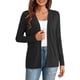 thumbnail image 1 of Puntoco Chaqueta De Mujer Cárdigan De Frente Abierto Chaqueta Entallada Casual Oficina Recortada Blazers Liquidación De Navidad Puntoco Puntoco-3578, 1 of 7
