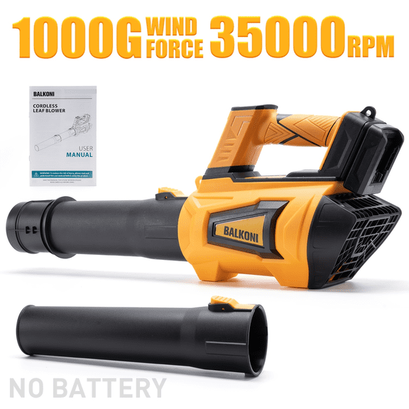 High Power Cordless Leaf Blower Compatible With DeWalt 20V Battery