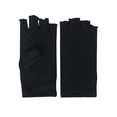 thumbnail image 1 of Nail Gloves Illuminated Open Finger Nail Gloves for Manicures Hand Skin Protection, 1 of 1