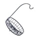 thumbnail image 1 of Wosthever Iron Fruit Basket Bowl Countertop Banana Storage Hanger Organizadores de utensilios de cocina azul grande, 1 of 1