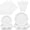 White, variant on Disposable Party Tableware Set for Gathering Events