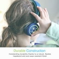 thumbnail image 6 of MEE audio KidJamz KJ55BT Bluetooth Wireless Safe Listening Kids Headphones with LED Lights and Volume-Limiting Technology for Boys and Girls / Students / School / Library / Classroom (Blue), 6 of 14