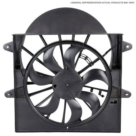 For Dodge Ram 1500 2009 2010 Cooling Fan Assembly - BuyAutoParts