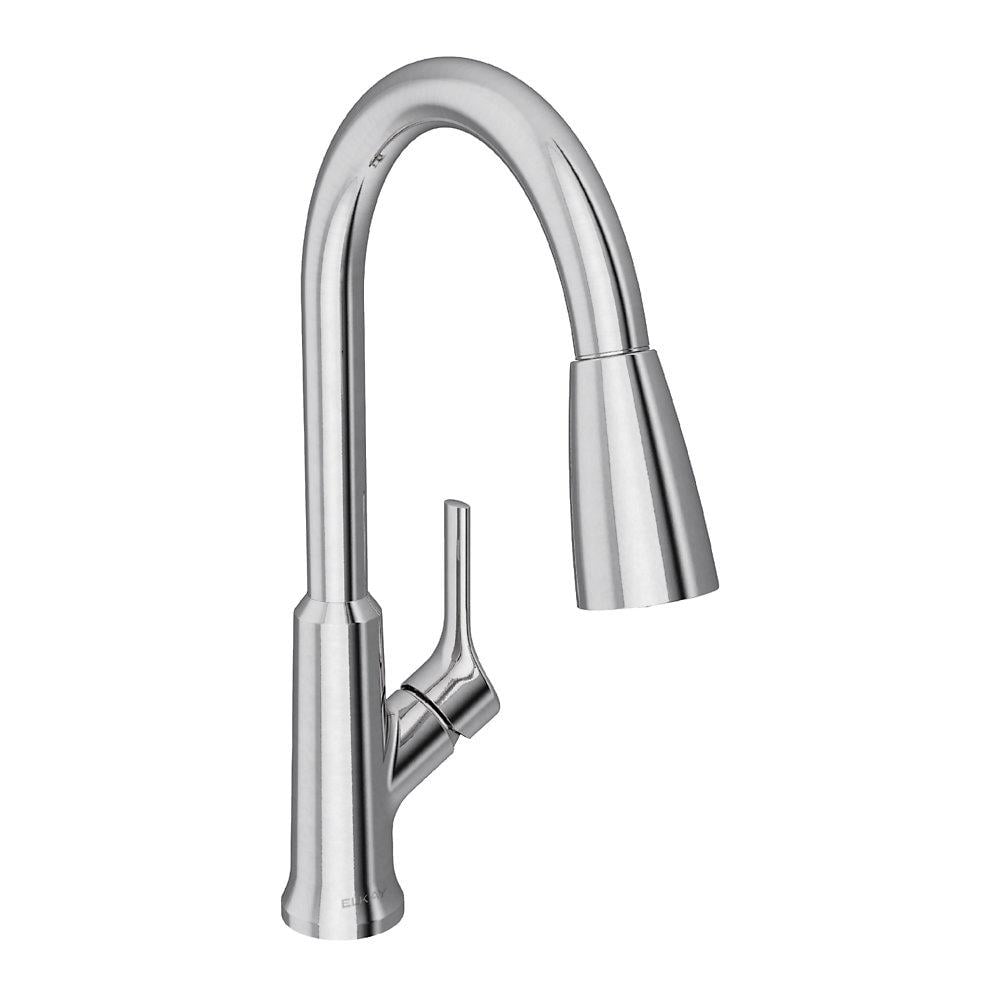 Elkay LK1410MB Single-Handle 2-Setting Pull-Down Spray Kitchen Faucet (Matte Black)