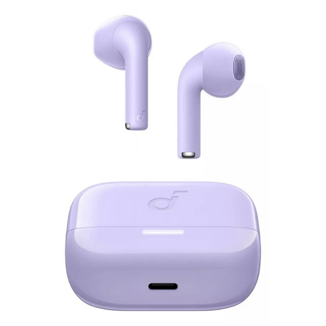 Auriculares Bluetooth Inalámbricos Soundcore K20i 36 Hrs de Reproducción Sonido Inmersivo Llamadas Claras con 2 Micrófonos AI App Personalizable Diseño Cómodo Bluetooth 5.3 Color Violeta