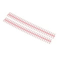 thumbnail image 4 of Binding Spine, Binding Comb 65 Sheet Holdable Wear Resistant PP Plastic Cuttable 10 Pcs  For Student For Office Rouge Pink, 4 of 8