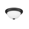 thumbnail image 3 of 4901-MB Millennium Lighting Kipson - 2 Light Flush Mount-5.25 Inch Tall and 11 Inch Wide-Matte Black Finish, 3 of 5