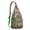 Green-13, variant on Earth Tone Mandala Sling Backpack - Natural Tribal Pattern Crossbody Shoulder Bag, Eco-Friendly Materials