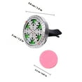 thumbnail image 3 of OULII 1Pcs Car Scent Diffuser Perfume Clip Diffuser For Car Use 3.5In, 3 of 3