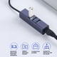 thumbnail image 4 of Adaptador USB C A Ethernet, Puerto Gigabit Ethernet RJ45 Hub USB C 3 Puertos USB Plug And Play 4 En 1 Para Computadoras Portátiles, 4 of 7