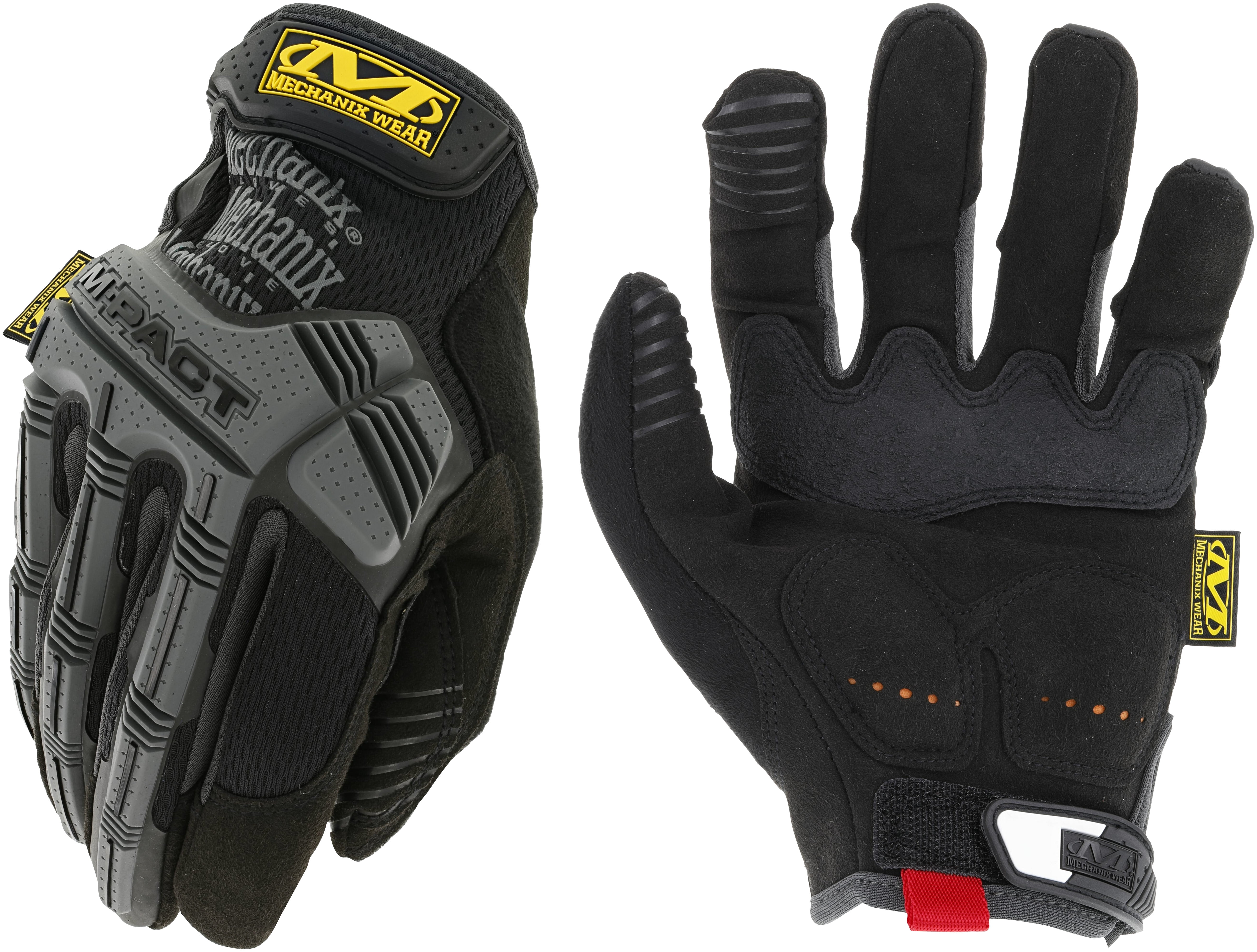 Mechanix Wear - M-Pact Glove, Black Men's Size Medium, Touchscreen
