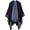 Red, variant on Women Shawl Wraps Poncho Warm Soft Blanket Open Front Sweater Cardigan Coat Winter Long Scarf