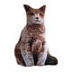 thumbnail image 1 of Almohada de peluche de gato en 3D, divertida y adorable almohada de gatito. Estilo C, 1 of 9