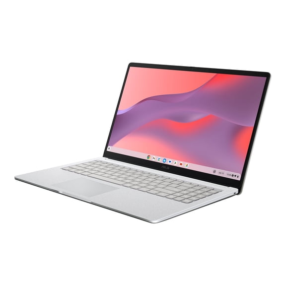 ASUS Chromebook CX15 Laptop, 15.6 in FHD Anti-Glare Display, Intel Celeron N4500 Dual-Core Processor, 4GB RAM, 64GB eMMC Storage, ChromeOS, Pure Grey Washi, CX1505CKA-DS03-CB