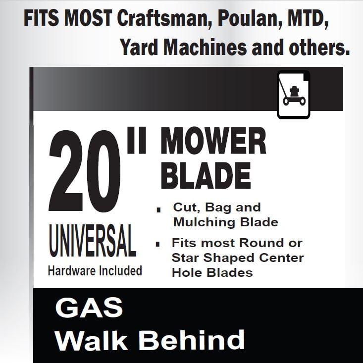 Arnold Universal 20-inch Mower Deck Replacement Blade UB20
