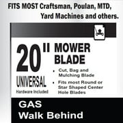 Arnold Universal 20-inch Mower Deck Replacement Blade UB20