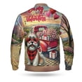 thumbnail image 2 of Be My Valentine's Shih Tzu Truck Full of Love Flower Balloon All Over Print 3D Baseball Jacket Lion Dog Lover Gifts Bomber Jacket Softball - 02029, 2 of 6