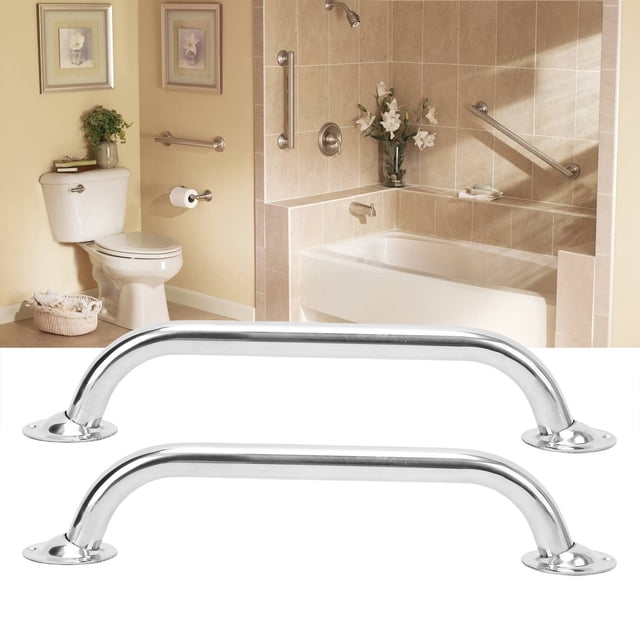 Poignée de Maintien Marine, Poignée de Main Courante de Bateau Finition Vive Acier Inoxydable 2 Pcs pour Yachts
