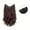 24inches, variant on U-shaped Clip In Hair Extensions 3/4 Full Head Instant One Piece Long Wavy Hair Extensions Heat Resistance Synthetic Clip in Hair Extensions