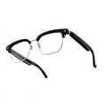 thumbnail image 1 of E13 Gafas Inteligentes InaláMbricas Bluetooth 5.0 con Auriculares Llamadas Manos MúSica FotografíA,Negro+Transparente D, 1 of 5