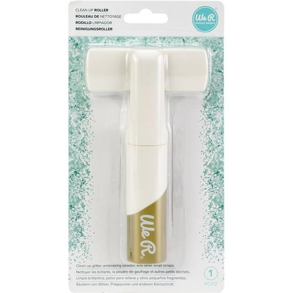 We R Memory Keepers WR660353 Clean Up Roller - White & Gold