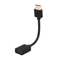 thumbnail image 1 of Cable de extensión HDMI VCE macho a hembra, 14 cm, compatible con 4K 3D, 1 of 7