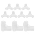thumbnail image 1 of LOLIPPYY 10 Pcs Tringle de Garde-Robe Blanche Robuste pour Optimisation de l'Espace dans la Garde-Robe et Organisateur de Chaussures, 1 of 8