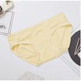 thumbnail image 3 of Women's Bamboo Viscose Fiber Multi Pack Plus Size Stretchy Soft Breathable High Middle Waist Panties, 3 of 4