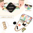 thumbnail image 2 of FORMRS Womens Shoulder Bag with Chain Strap Clutch Purse Cute Tote Handbag, Abstract Geometric, 2 of 7