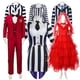 thumbnail image 2 of El gran mago del inframundo 2 coswear Beetle Juice 2 Michael Keaton traje de rayas blancas y negras cosplay de Halloween, 2 of 5