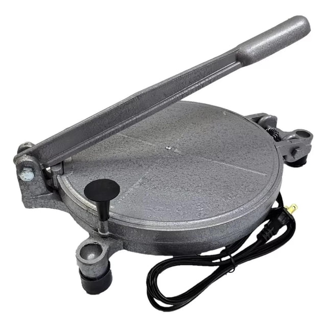 Prensa Eléctrica Para Tortillas De Harina 20cm De Diámetro