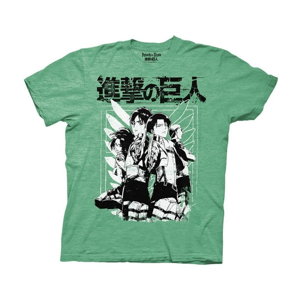 Attack on Titan - Attack on Titan T-Shirt - Scout Group - Walmart.com ...