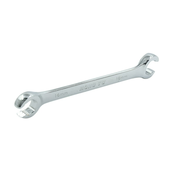 Auto Car Anti-slip Repair Tool Double Ended Flare Nut Wrench 16mm x 18mm