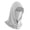Gray temperament, variant on Men's Balaclava Summer Sun Shield with Detachable Neck Cover Lightweight Ice Silk for Camping Hiking