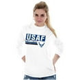 thumbnail image 4 of US Air Force USAF Est 1947 Logo Long Sleeve TShirt Men Women Brisco Brands S, 4 of 6