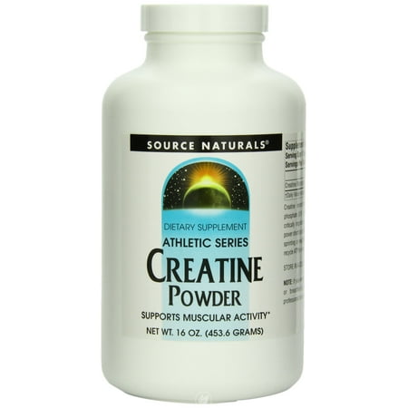 Source Naturals Creatine Powder 16 oz, Pack of 2