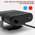 thumbnail image 4 of 24V Portable Car Heater with Fast Heating & Cooling, 360° Rotation, and Defogging/Defrosting for Vehicles, 4 of 8
