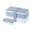 Blue, variant on Bento Tek 41 oz Black Buddha Box All-in-One Lunch Box - with Utensils, Sauce Cup - 7 1/4" x 4 1/4" x 4" - 1 count box