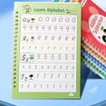 thumbnail image 4 of 5 Pcs Reusable Grooved Handwriting Practice Books, 7.9X5.5" Erasable Tracing Workbooks with Pen, Letter Formation Training Notebook, Re‑Trace Writing Exercise Pads, Script Skill Development Copybook, 4 of 5