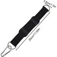 thumbnail image 4 of Heavy Duty Punch Bag Hanger Strong Punch Bag Holder Strap for Hammock Sandbag Strength Home Gym Equipment for Balcony Backyard Black, 4 of 5