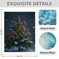 thumbnail image 3 of Diamond Art Kit for Adults, Winter On Pine Tree Diamond Painting for Adults Beginners, 5D DIY Diamond Art Painting Kits, Colorful Diamond Painting Craft for Home Decor 12x16 Frameless, 3 of 7