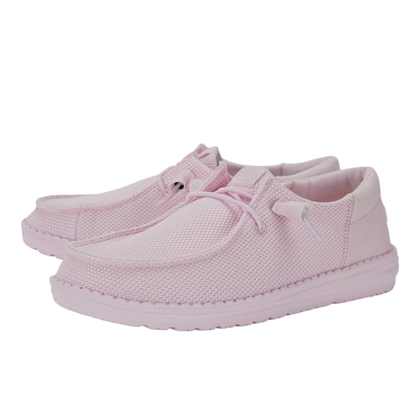 Mocasines Wendy Funk para Mujer HEYDUDE Rosa Claro Talla 10