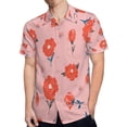 thumbnail image 4 of High Quality Hawaiian Shirts for Men Short Sleeve Aloha Beach Shirt Floral Summer Casual Button Down Shirts Blouses 9QPTTJ, 4 of 7