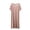Khaki, variant on Bixock Long Nightgowns for Women Night Gown Short Sleeve House Dress Crew Neck Loungewear Dress Plus Size Sleep Shirts