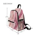 thumbnail image 3 of FORMRS School Backpack with Front Zippered Pocket 12" Student Travel Daypack, Soft Brown Pattern, 3 of 6