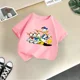thumbnail image 4 of Marca Linda camiseta de algodón de verano para niños con el Pato Donald, linda y divertida camiseta de dibujos animados de Disney para niño y niña, ropa informal de moda para niños, 4 of 5