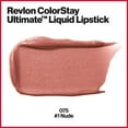 thumbnail image 2 of Revlon Liquid Lipstick, Face Makeup, ColorStay Ultimate, Longwear Rich Lip Colors, Satin Finish, 075 #1 Nude, 0.07 Oz, 2 of 3